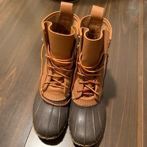 Bean boots size 8